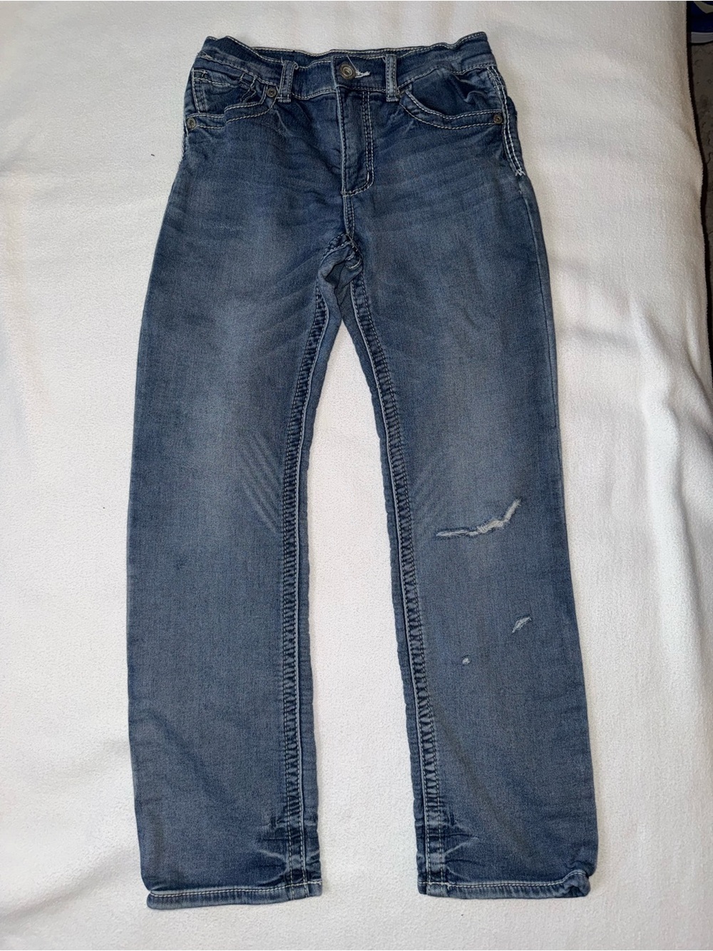 BKE Boys size 14 Conner Straight Jeans in Faded Blue